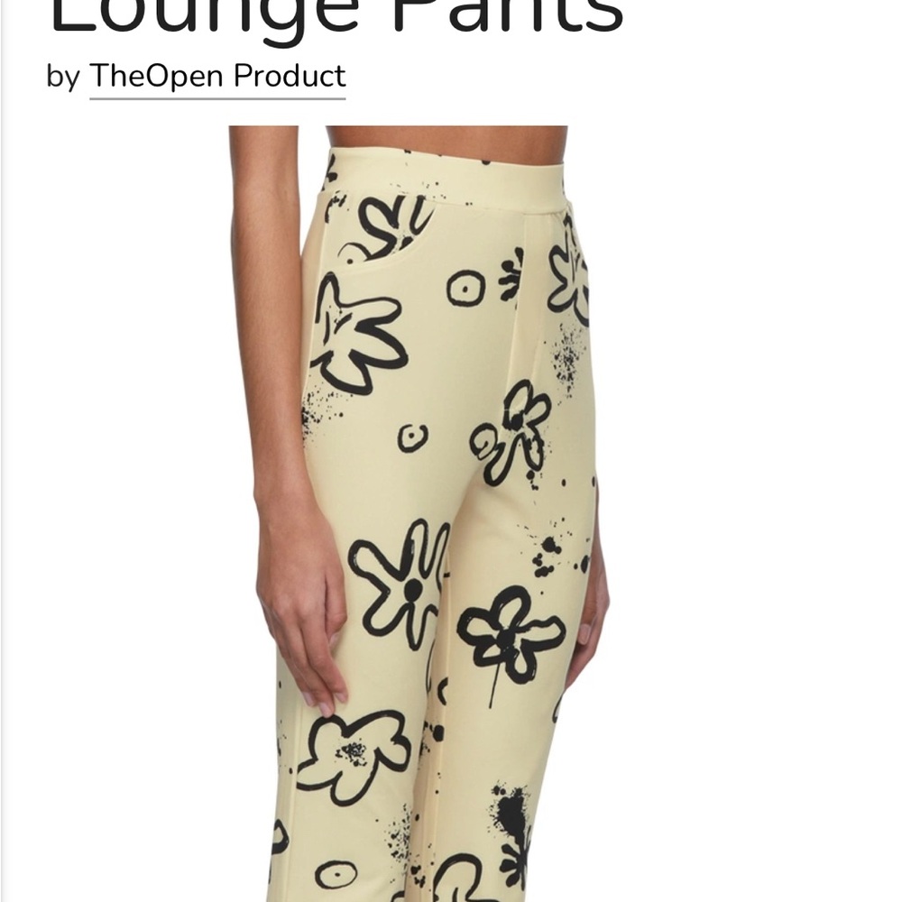 Women's Cream Lounge Pants